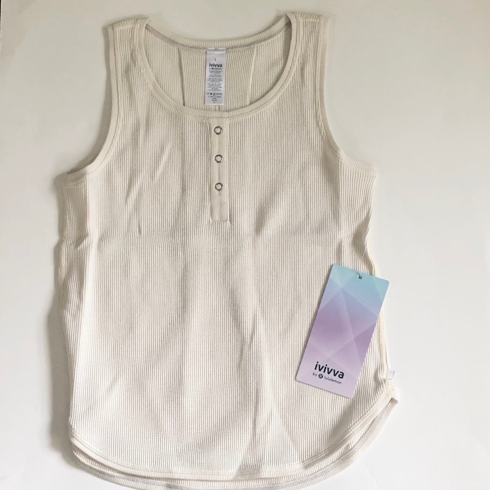 •NWT• Lululemon Ivivva Calmness Tank - Picture 1 of 5